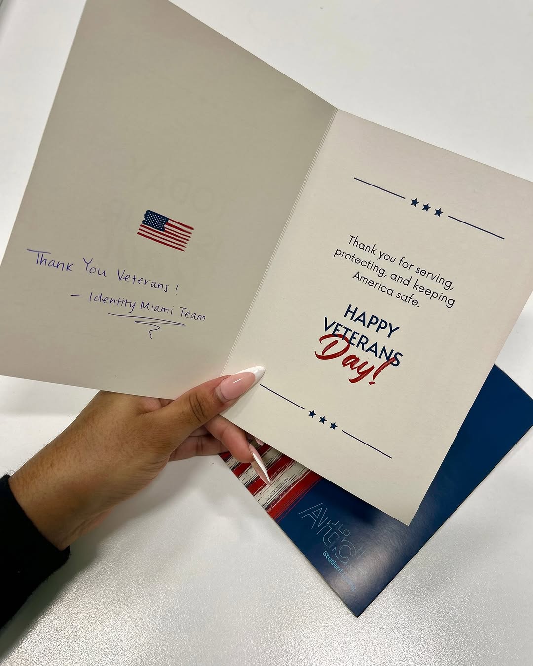 Today, we honor and thank the brave men and women who have served our country.\n\nYour courage and dedication inspire us every day.\nFrom all of us at Identity Miami, thank you for your service. \u2764\ufe0f\ud83e\udd0d\ud83d\udc99\n\n