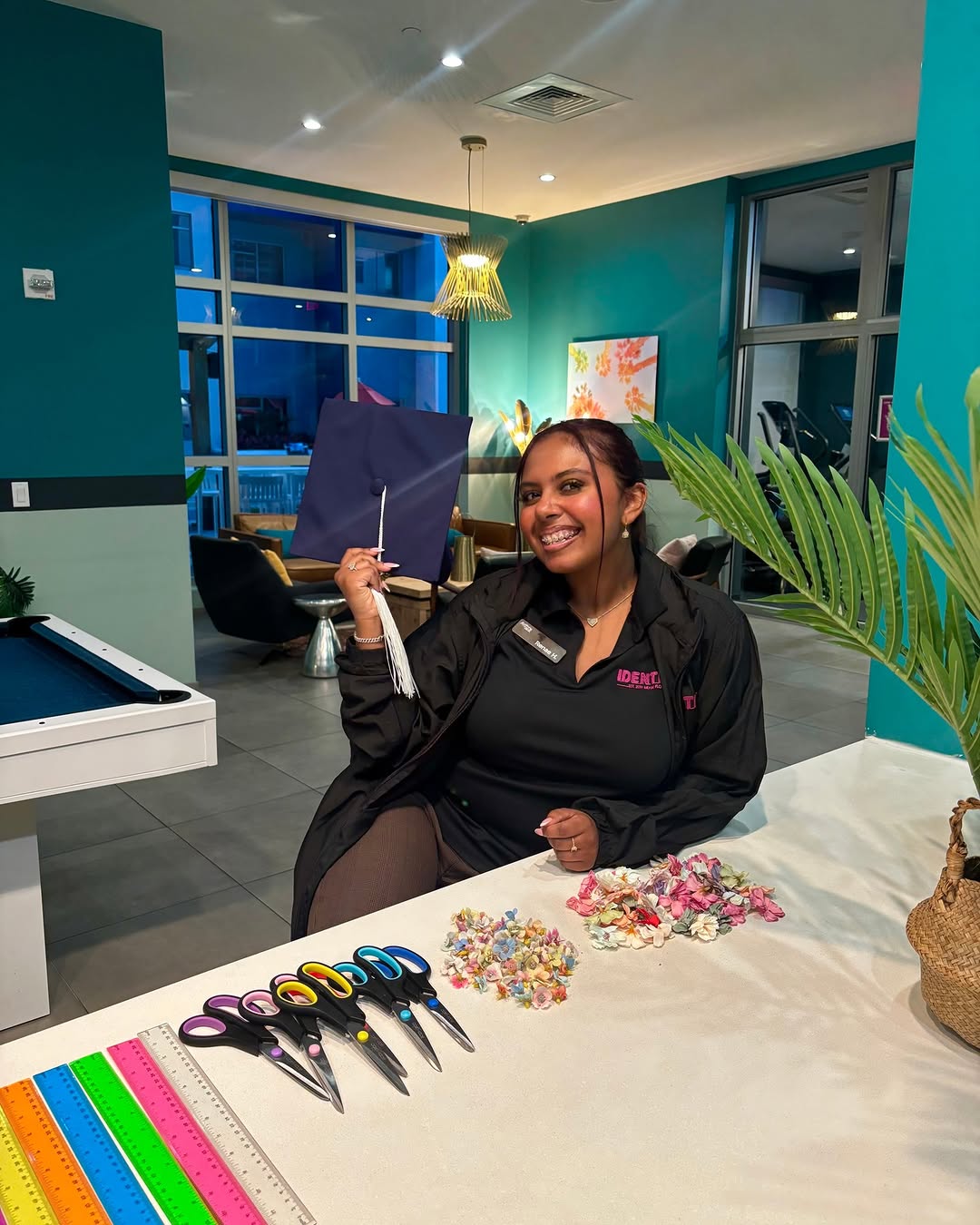 \ud83c\udf93\u2728 Grad season is HERE! \u2728\ud83c\udf93\n\nMeet us on the 6th floor at 6 PM for our DIY Grad Cap Night \ud83c\udfa8\ud83e\udde2\nWe'll have supplies so you can decorate your cap and make it so you. \ud83d\udc85\ud83c\udffd\n\nAlready took your grad pics? \ud83d\udc40\nDM us your favorite shots so we can give you a special shoutout on our page! \ud83d\udcf8\ud83d\udc99\n\n