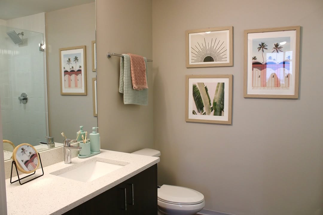 \ud83d\udebf\u2728 Your bathroom = your reset zone.\n\nAt Identity Miami, our in-unit bathrooms with walk-in showers mean no sharing, no waiting, and no stress. Just step in, turn the water on, and vibe out after class, the gym, or a long night of studying (or going out \ud83d\udc40).\n\n\u2714\ufe0f Modern finishes\n\u2714\ufe0f Spacious walk-in showers\n\u2714\ufe0f Total privacy, every day\n\nUpgrade your routine. Upgrade your living.\n\n\ud83d\udcf2 Book a tour today and see why living at Identity just hits different.\n\n