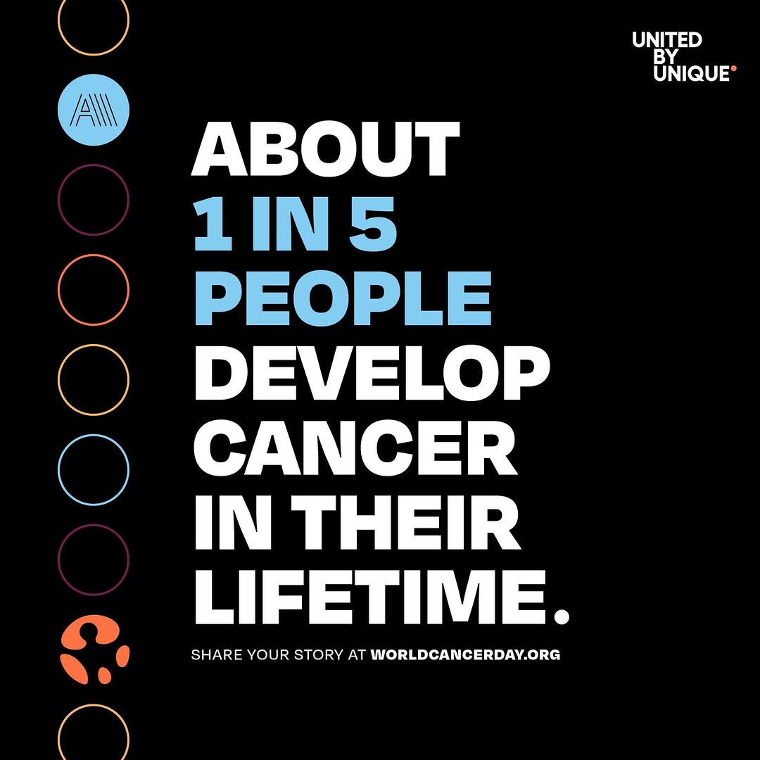 \ud83c\udf97\ufe0f World Cancer Day \ud83c\udf97\ufe0f\n\nChange is possible when we act together.\n\nToday, we stand in support, raise awareness, and honor everyone affected by cancer. \ud83d\udc9c