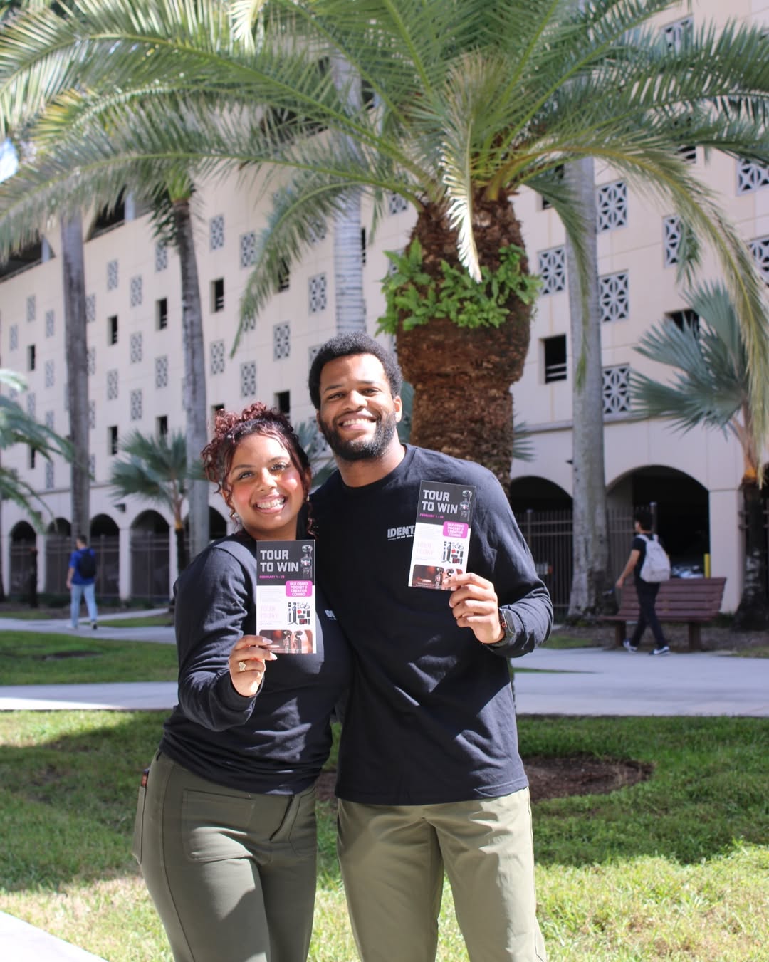 Last call to level up your college era \ud83c\udf34\u2728\n\nBlue skies, palm trees, and your chance to win a DJI Osmo Pocket 3 \ud83c\udfa5\n\nIt's the FINAL days to tour to win \u2014 and this weekend is your moment. Imagine filming move-in vlogs, pool days, game days\u2026 all with your own Osmo.\n\nTour the property.\nSecure your space.\nEnter to win.\n\nSoft breeze. New lease. Main character energy.\n\n\ud83d\udcf2 Book your tour before it's gone.