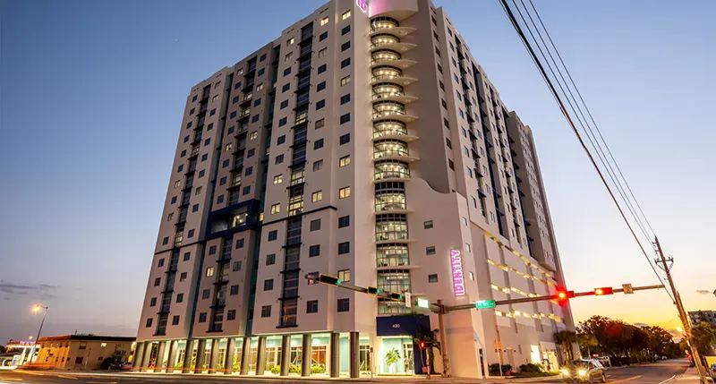 Identity Miami Exterior, blocks from FIU campus