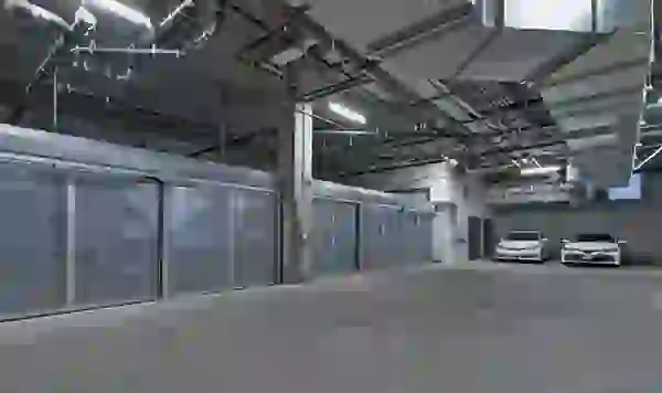 Secure garage parking