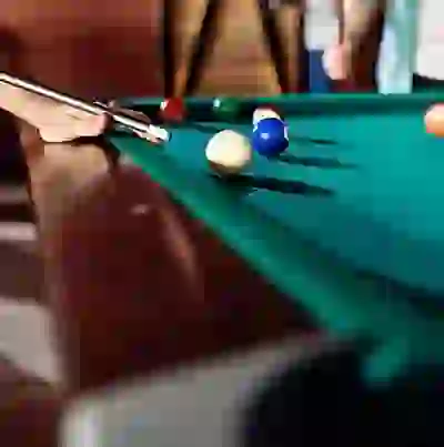 Pool table in the Identity Miami Club Room