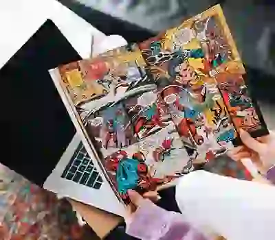 Comic book at Korka Comics