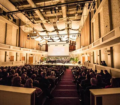 Inside Wertheim Performing Arts