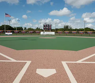 Baseball field at Tamiami Park